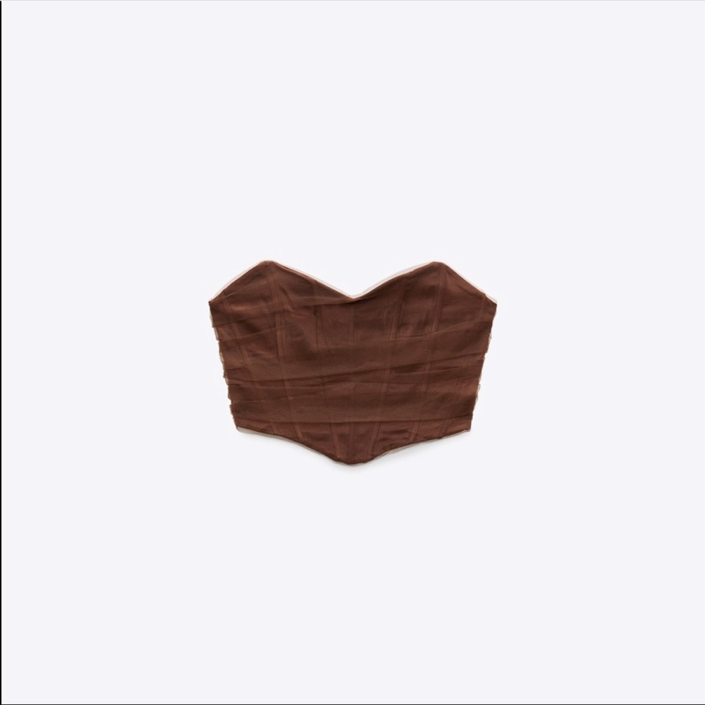 Zara corset top
